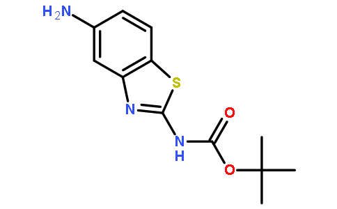 tert-butyl 5-aminobenzo[d]thiazol-2-ylcarbamate