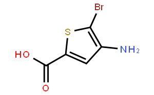 4-amino-5-bromothiophene-2-carboxylic acid