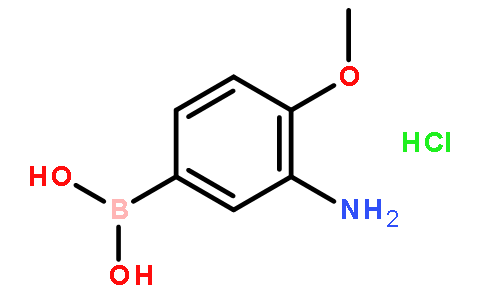 (3-Amino-4-methoxyphenyl)boronic acid hydrochloride