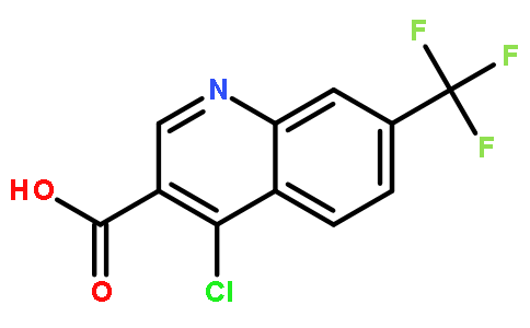 4-chloro-7-(trifluoromethyl)quinoline-3-carboxylic acid