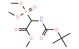 Boc-α-膦酰基甘氨酸三甲酯