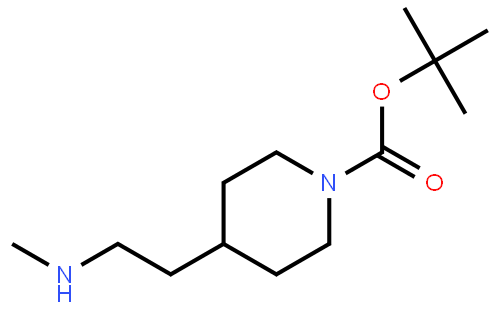 tert-Butyl 4-(2-(methylamino)ethyl)piperidine-1-carboxylate