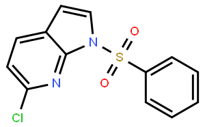 6-氯-1-苯磺酰基-1H-吡咯并[2,3-b]吡啶