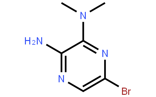 6-Bromo-N2,N2-dimethylpyrazine-2,3-diamine