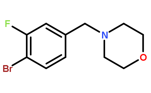 N-(4-Bromo-3-fluorobenzyl)morpholine