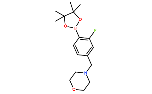 2-Fluoro-4-(morpholinomethyl)phenylboronic acid pinacol ester
