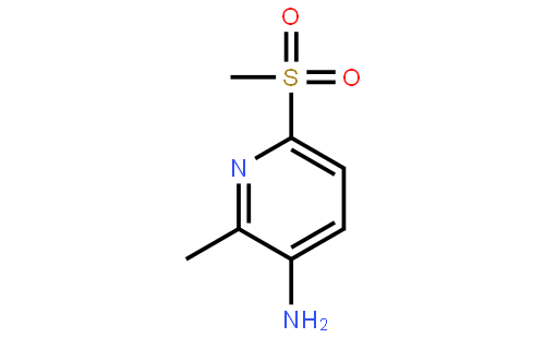 2-methyl-6-(methylsulfonyl)pyridin-3-amine