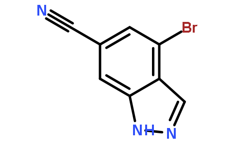 4-Bromo-1H-indazole-6-carbonitrile