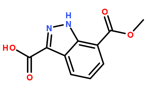 7-(Methoxycarbonyl)-1H-indazole-3-carboxylic acid