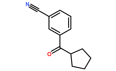 (3-cyanophenyl)(cyclopentyl)methanone