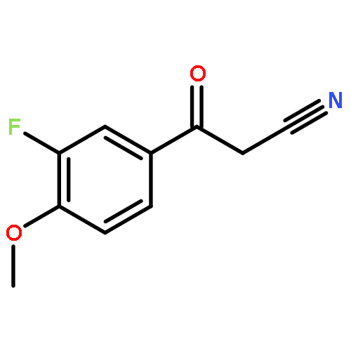 3-Fluoro-4-Methoxybenzoylacetonitrile