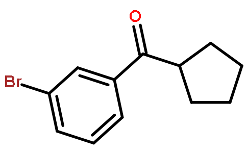(3-bromophenyl)(cyclopentyl)methanone