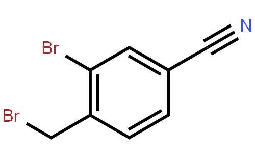 3-Bromo-4-(bromomethyl)benzonitrile