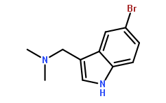 1-(5-溴-1H-吲哚-3-基)-N,N-二甲基甲胺
