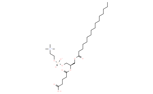 1-palmitoyl-2-glutaryl-sn-glycero-3-phosphocholine