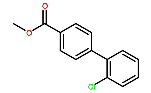 [1,1'-BIPHENYL]-4-CARBOXYLIC ACID,2'-CHLORO-,METHYL ESTER