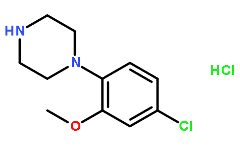 1-(4-chloro-2-methoxyphenyl)piperazine hydrochloride