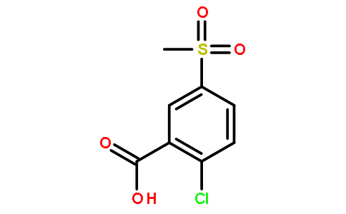 2-Chloro-5-(methylsulfonyl)benzoic acid