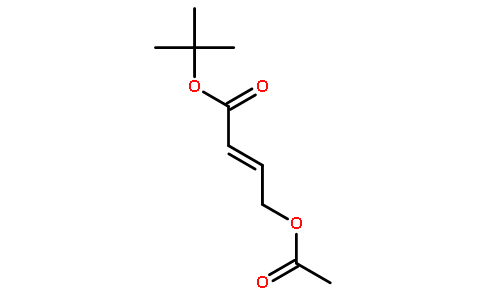 (E)-tert-butyl 4-acetoxybut-2-enoate