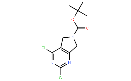 TERT-BUTYL 2,4-DICHLORO-5H-PYRROLO[3,4-D]PYRIMIDINE-6(7H)-CARBOXYLATE