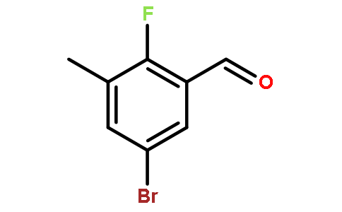 5-Bromo-2-fluoro-3-methylbenzaldehyde