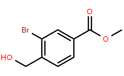 Methyl3-bromo-4-(hydroxymethyl)benzoate
