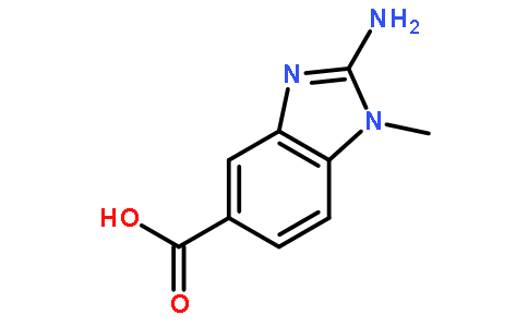 5-Benzimidazolecarboxylic Acid, 2-Amino-1-Methyl