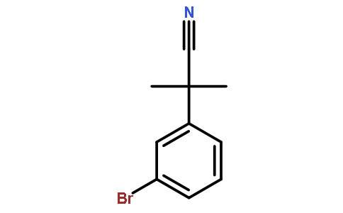 2-(3-Bromophenyl)-2-methylpropanenitrile