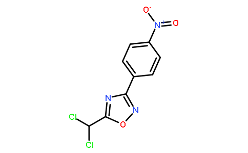 5-(DICHLOROMETHYL)-3-(4-NITROPHENYL)-1,2,4-OXADIAZOLE