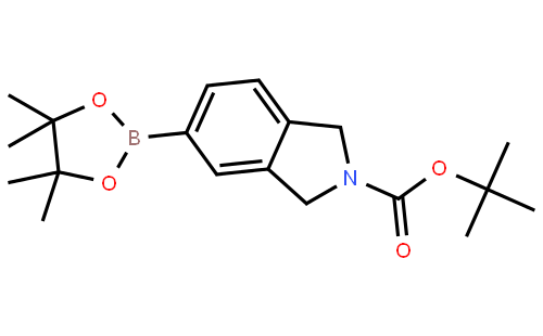 tert-butyl 5-(4,4,5,5-tetramethyl-1,3,2-dioxaborolan-2-yl)isoindoline-2-carboxylate