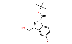 1-Boc-5-溴-3-羟基甲基吲哚