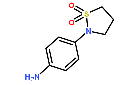 2-(4-Aminophenyl)isothiazolidine 1,1-dioxide