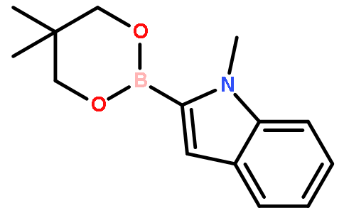 2-(5,5-Dimethyl-1,3,2-dioxaborinan-2-yl)-1-methyl-1H-indole