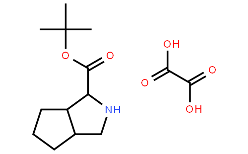 (1S,3aR,6aS)-八氢环戊烯并[c]吡咯-1-羧酸叔丁酯草酸盐