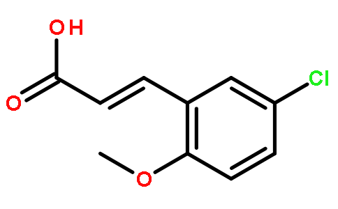 (2E)-3-(5-Chloro-2-methoxyphenyl)acrylic acid