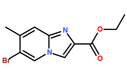 6-溴-7-甲基咪唑并[1,2-A]砒啶-2-羧酸乙酯