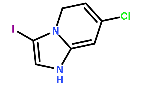 7-Chloro-3-iodo-1,5-dihydroimidazo[1,2-a]pyridine