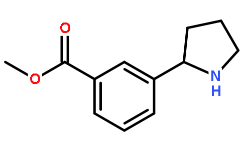 Methyl 3-(pyrrolidin-2-yl)benzoate