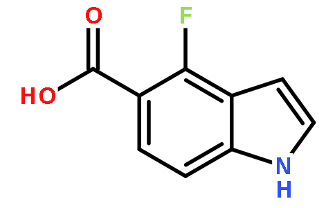 1H-INDOLE-5-CARBOXYLIC ACID,4-FLUORO