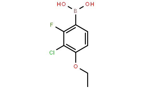 2-氟-3-氯-4-乙氧基苯硼酸