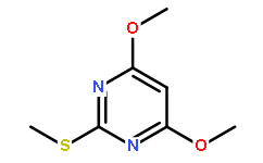 4,6-二甲氧基-2-甲巰基嘧啶