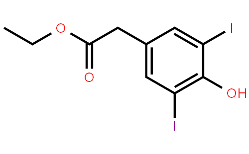 ethyl 4-hydroxy-3,5-diiodophenylacetate