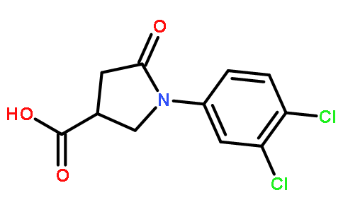 1-(3,4-二氯苯基)-2-氧代吡咯烷-4-羧酸
