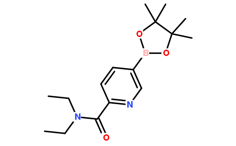 5-(4,4,5,5-Tetramethyl-[1,3,2]dioxaborolan-2-yl)-pyridine-2-carboxylic acid diethylamide