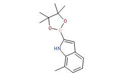 7-甲基-2-(4,4,5,5-四甲基-1,3,2-二氧硼杂环戊烷-2-基)-1H-吲哚
