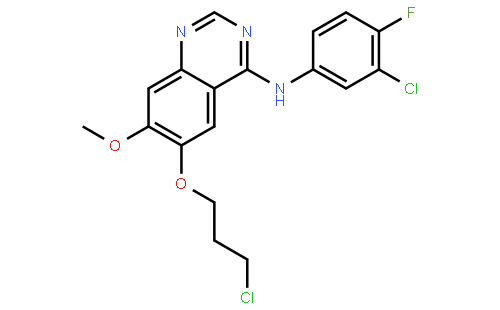 N-(3-Chloro-4-fluorophenyl)-6-(3-chloropropoxy)-7-methoxyquinazolin-4-amine