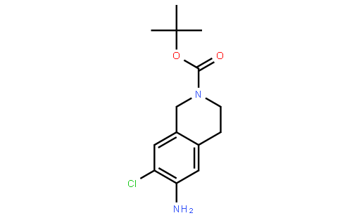 tert-Butyl 6-amino-7-chloro-3,4-dihydroisoquinoline-2(1H)-carboxylate