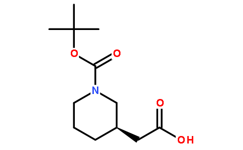 (R)-(1-Boc-piperidin-3-yl)-acetic acid