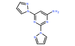4-Pyrimidinamine, 2,6-di-1H-pyrazol-1-yl-