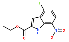 ethyl 4-fluoro-7-nitro-1H-indole-2-carboxylate
